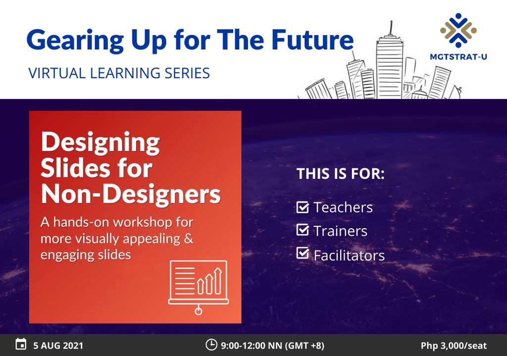 Designing Slides for Non-Designers | August 5 | 9-12NN